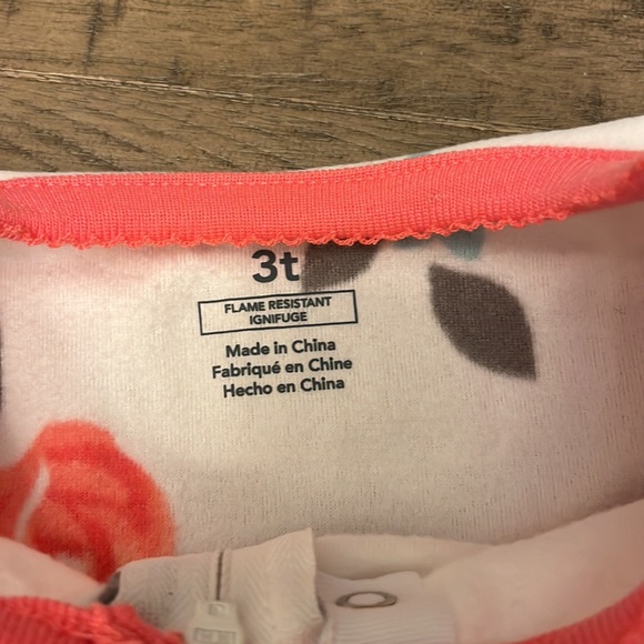 New 3t carters fleece pjs - Picture 3 of 5